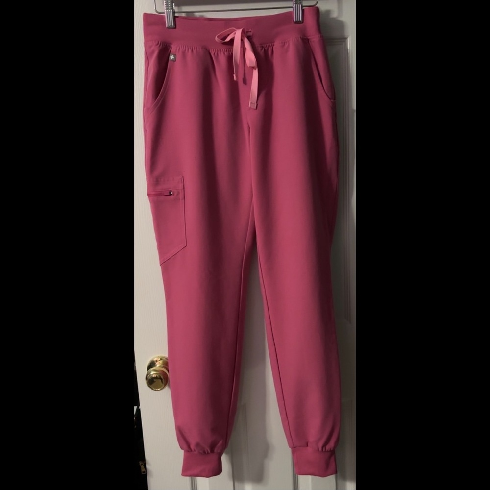 Figs F’ing Pink Zamora Jogger Pants